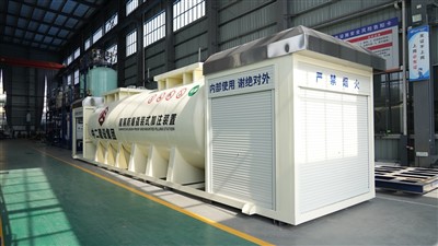 Dobbel vegg mobil fyllestasjon