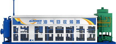 Dampgjenvinningsenhet for petroleumsbelastningsområde