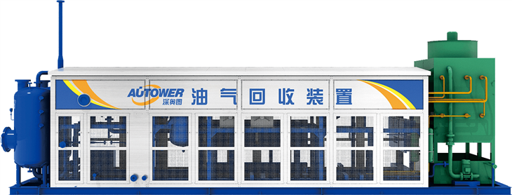 Dampgjenvinningsenhet for petroleumsbelastningsområde